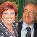 Vincenzo De Luca ed Elvira Lenzi